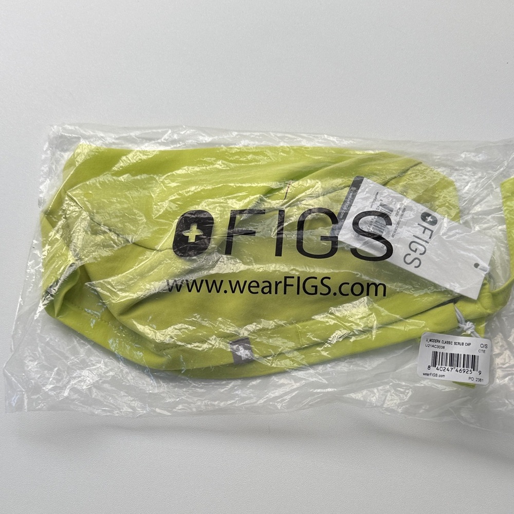 FIGS scrub cap  citrine